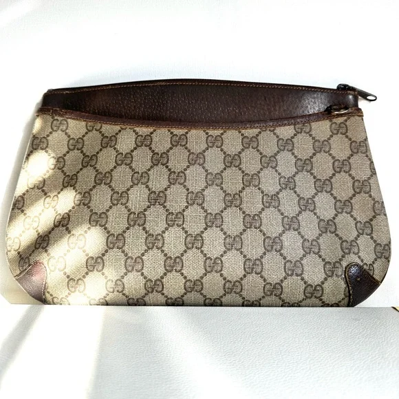 GG supreme vintage clutch bag - Picture 2 of 14